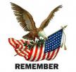 Area man honors 9/11 victims on Facebook with photo of bald eagle carrying flag
