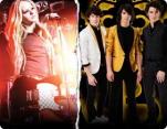 Avril Lavigne and Jones Brothers